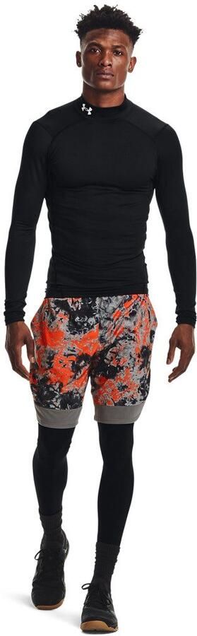 Under Armour Shirt met lange mouwen opstaande kraag en logostitching - Foto 9