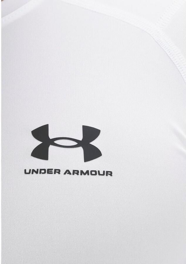 Under Armour HeatGear Short Sleeve Compression T-Shirt Wit- Heren Wit - Foto 8