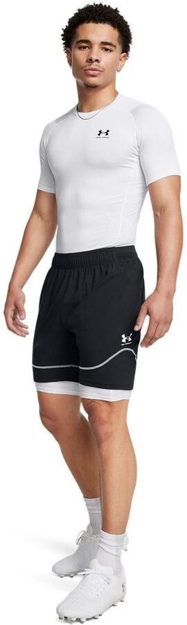 Under Armour HeatGear Short Sleeve Compression T-Shirt Wit- Heren Wit - Foto 7