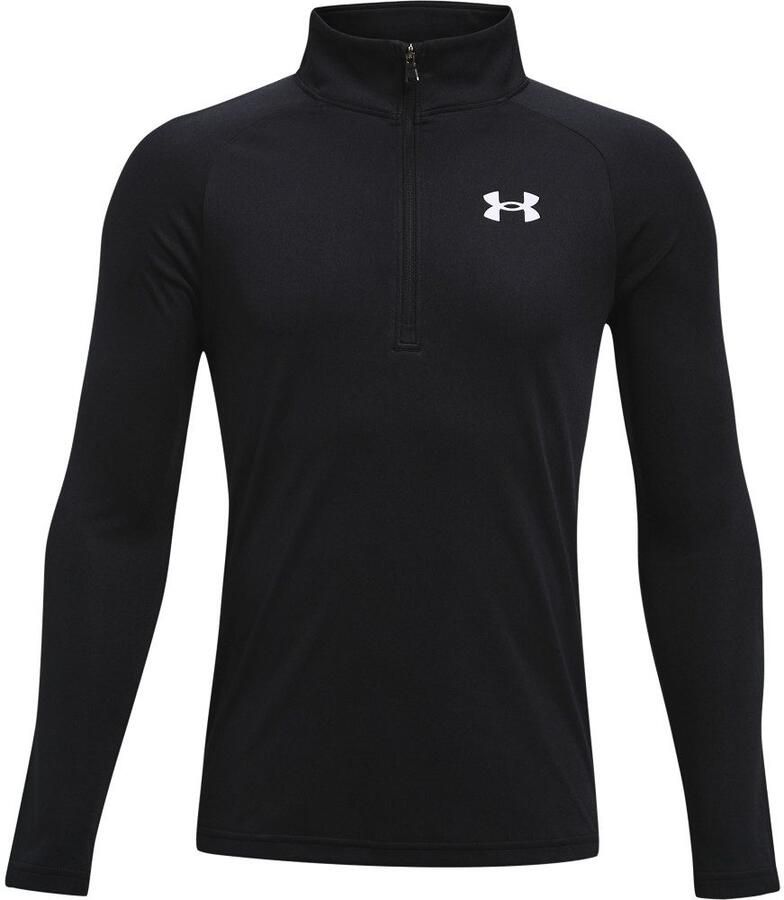 Under Armour sportshirt Tech 2.0 zwart Sport t-shirt Jongens Polyester Opstaande kraag 164 - Foto 2