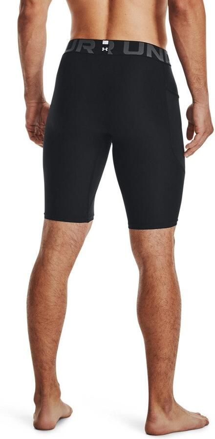 Under Armour Korte Broek HeatGear Pocket Compressie Basislaag Shorts - Foto 4