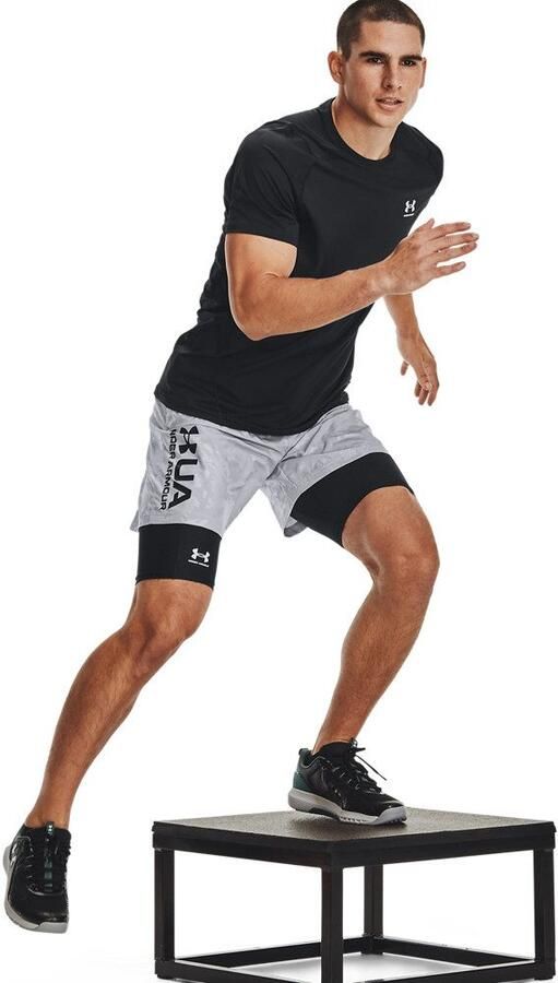 Under Armour Korte Broek HeatGear Pocket Compressie Basislaag Shorts - Foto 3