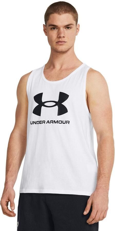 Under Armour Trainingstop UA Sportstyle Tanktop met Logo - Foto 4