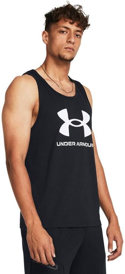 Under Armour Trainingstop UA Sportstyle Tanktop met Logo - Foto 8