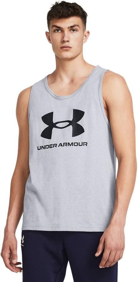 Under Armour Trainingstop UA Sportstyle Tanktop met Logo - Foto 2