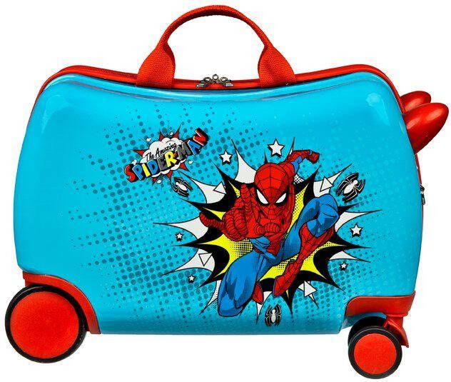 UNDERCOVER Kinderkoffer Ride-on Trolley Spider-Man
