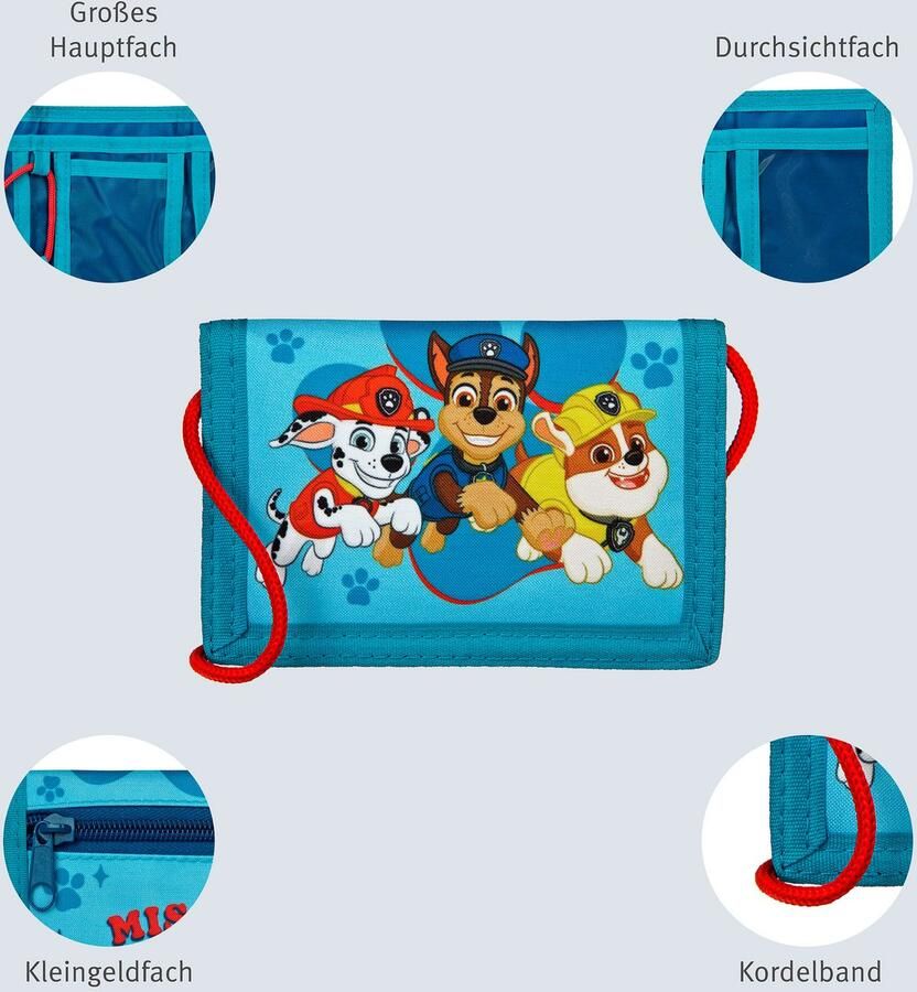 UNDERCOVER Kinderrugzak Paw Patrol inclusief portemonnee (set 2-delig) - Foto 2