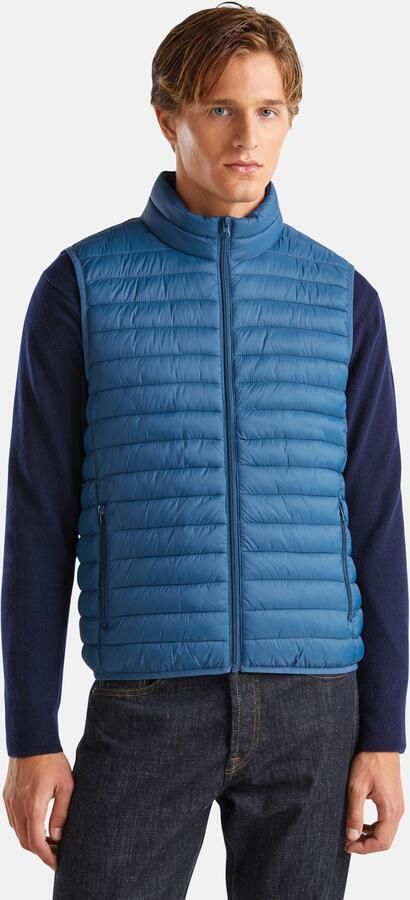 United Colors of Benetton Bodywarmer met ritszakken opzij - Foto 3