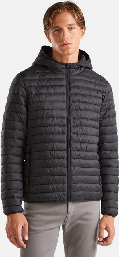 United Colors of Benetton Gewatteerde jas met ritszakken opzij - Foto 3