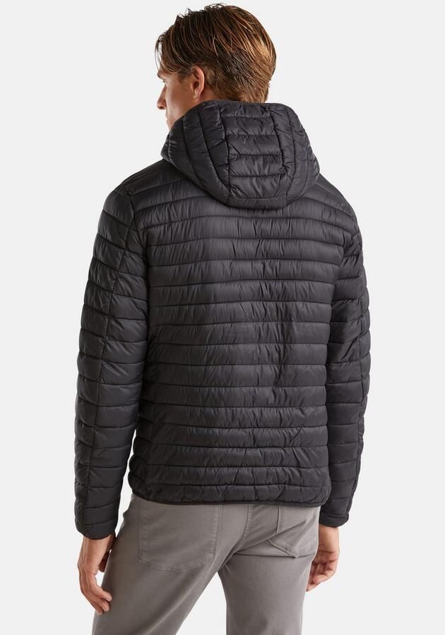 United Colors of Benetton Gewatteerde jas met ritszakken opzij