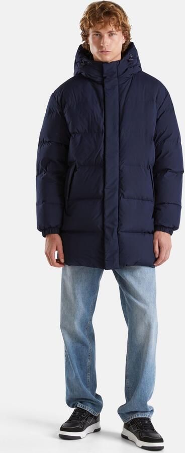 United Colors of Benetton Gewatteerde jas met verstelbare capuchon - Foto 4