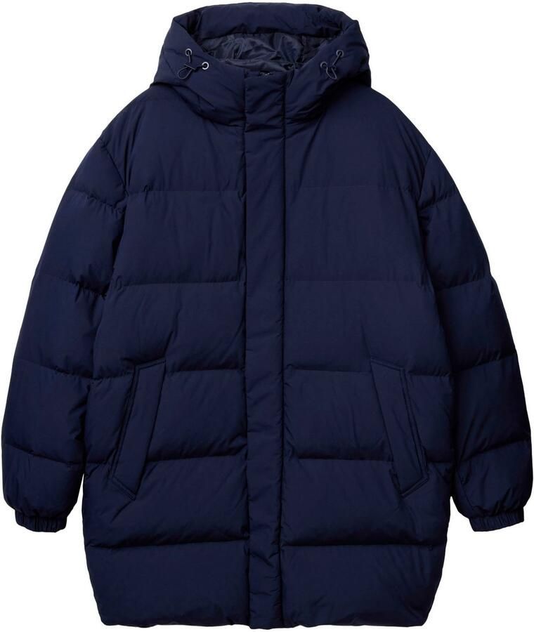 United Colors of Benetton Gewatteerde jas met verstelbare capuchon