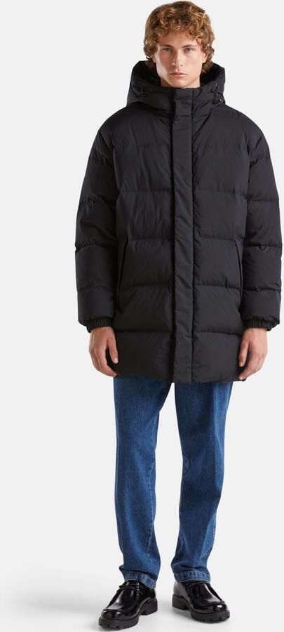 United Colors of Benetton Gewatteerde jas met verstelbare capuchon - Foto 4