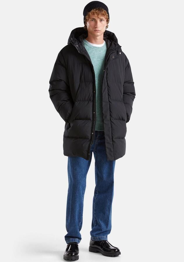 United Colors of Benetton Gewatteerde jas met verstelbare capuchon - Foto 2