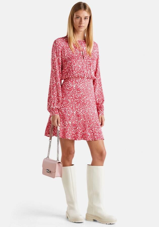 United Colors of Benetton Mini-jurk met hart-alloverprint - Foto 2