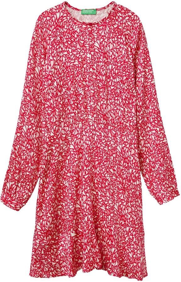 United Colors of Benetton Mini-jurk met hart-alloverprint - Foto 3