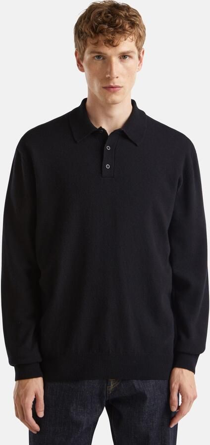 United Colors of Benetton Poloshirt met lange mouwen - Foto 5