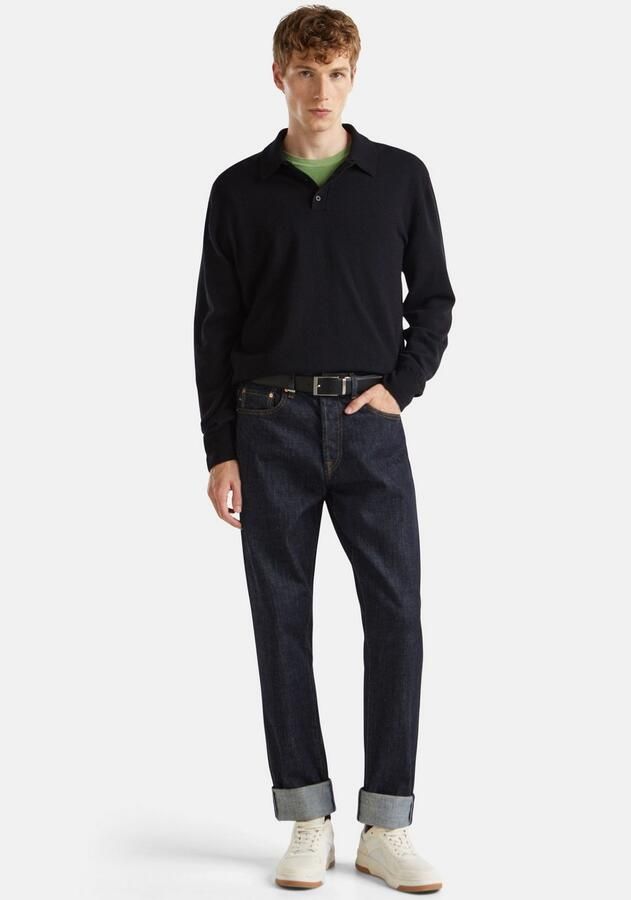 United Colors of Benetton Poloshirt met lange mouwen - Foto 3