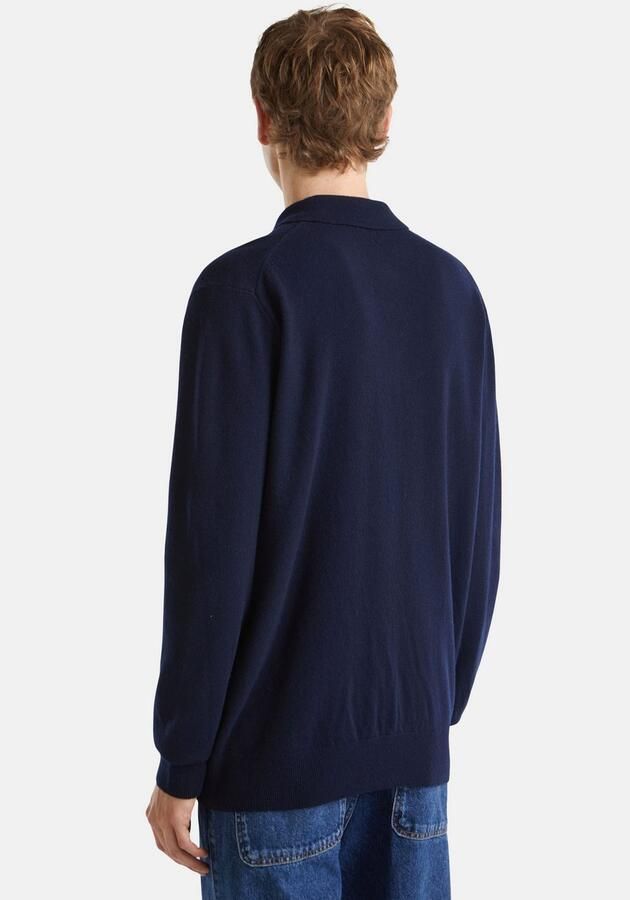 United Colors of Benetton Poloshirt met lange mouwen - Foto 4