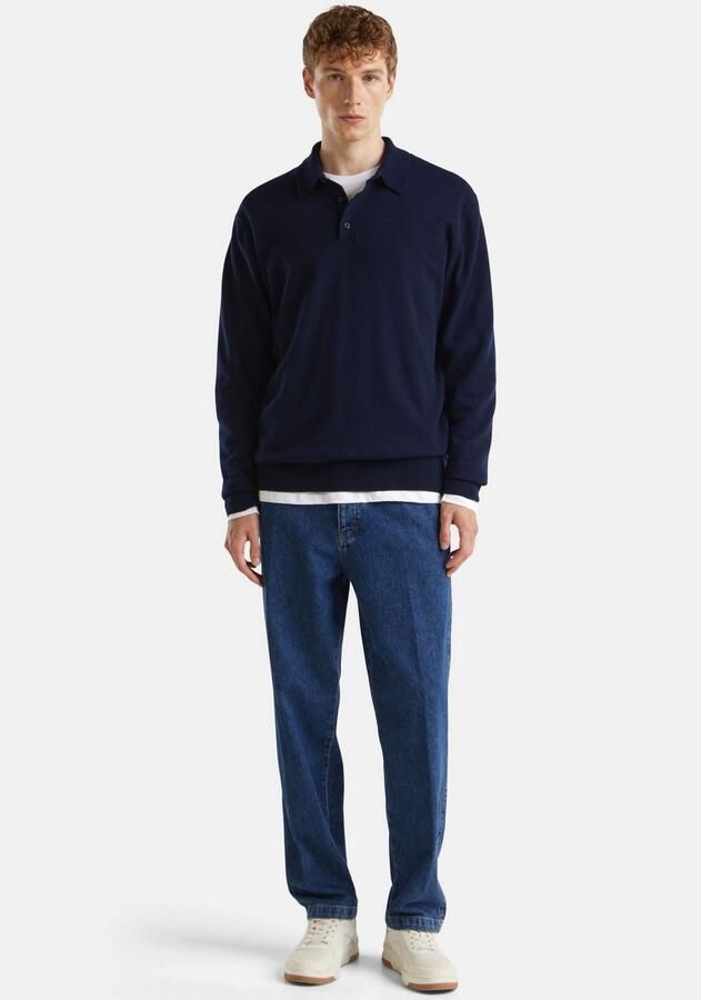 United Colors of Benetton Poloshirt met lange mouwen - Foto 3