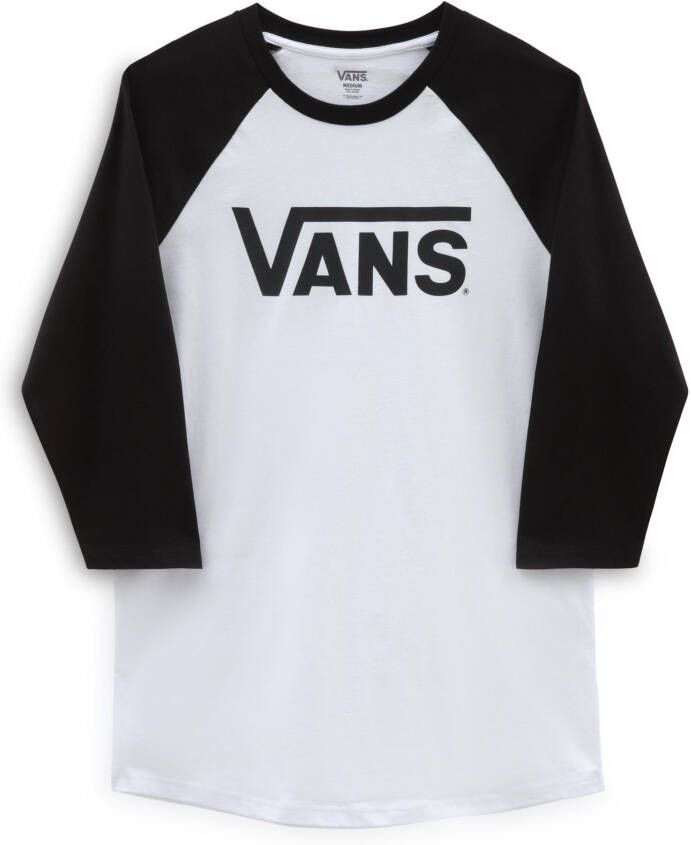 Vans Shirt met 3 4 mouwen CLASSIC RAGLAN-B met een logo-opschrift