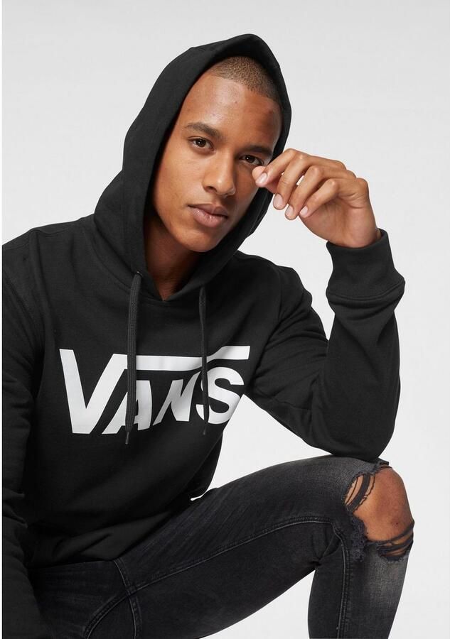 Vans Zwarte hoodie met bedrukt logo Black Heren - Foto 2