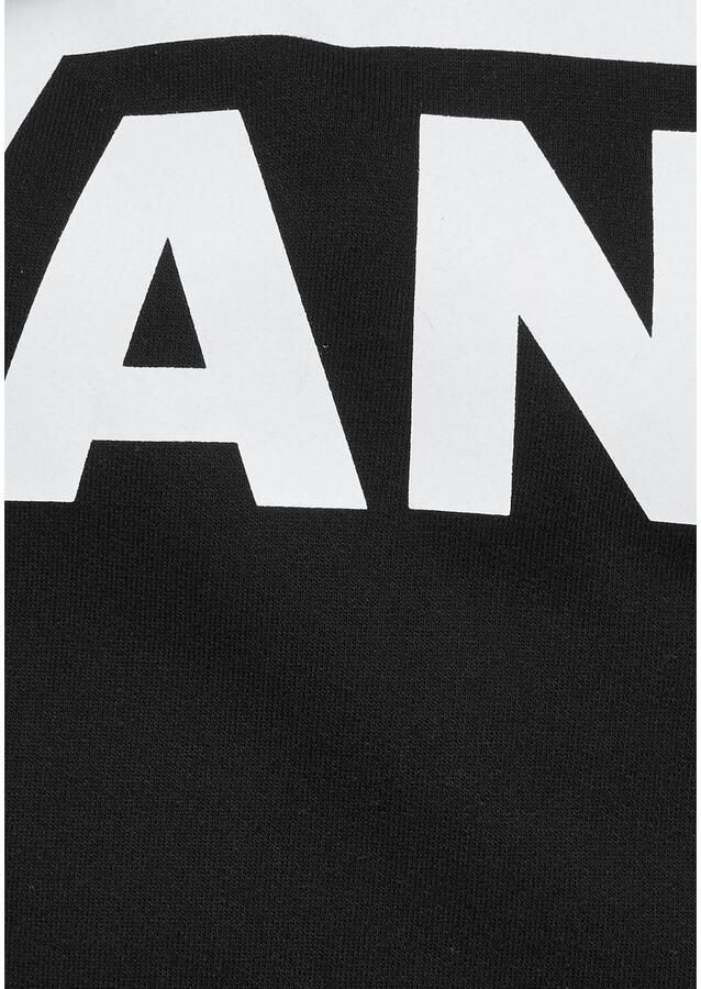 Vans Zwarte hoodie met bedrukt logo Black Heren