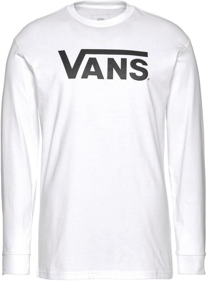 Vans Shirt met lange mouwen CLASSIC LS met grote logoprint