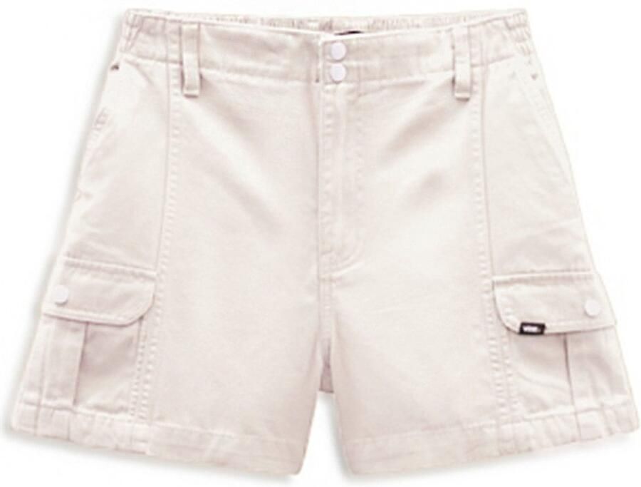 Vans Sidewalk Cargo Shorts White- Dames White
