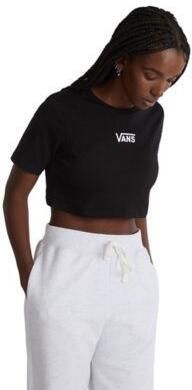 Vans Casual Katoenen T-shirt voor Dagelijks Gebruik Black Dames