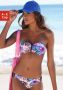 Venice Beach Bandeau-bikinitop Marly met tropische print - Thumbnail 1