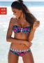 Venice Beach Bandeau-bikinitop Summer met contrastkleurige lus - Thumbnail 1