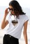 Venice Beach Shirt met korte mouwen met print op de voorzijde katoenen t-shirt losse pasvorm - Thumbnail 1