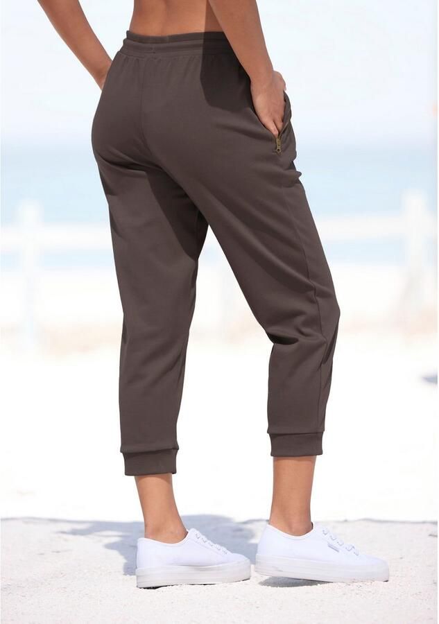 Venice Beach 7 8 broek met ritsdetails op de zakken comfortabele sweatpants - Foto 3