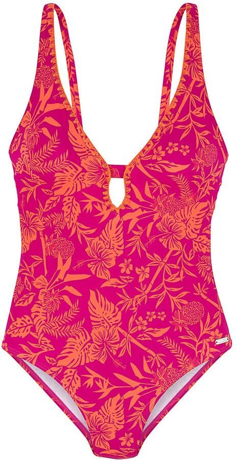 Venice Beach Badpak Kensi met diepe v-halsuitsnede en kleine opening vooraan - Foto 5