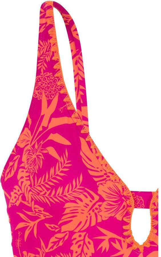 Venice Beach Badpak Kensi met diepe v-halsuitsnede en kleine opening vooraan - Foto 4