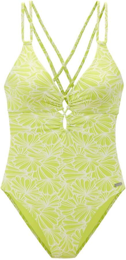 Venice Beach Badpak Peony van modieuze structuurstof - Foto 4