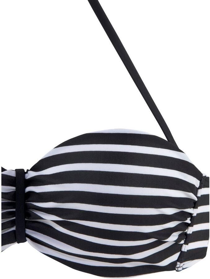 Venice Beach Bandeau-bikinitop Summer met aangerimpeld midden - Foto 2