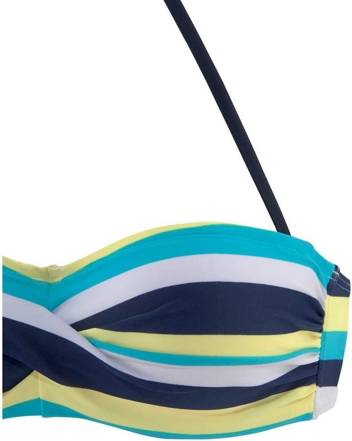 Venice Beach Bandeaubikini met strepen - Foto 2