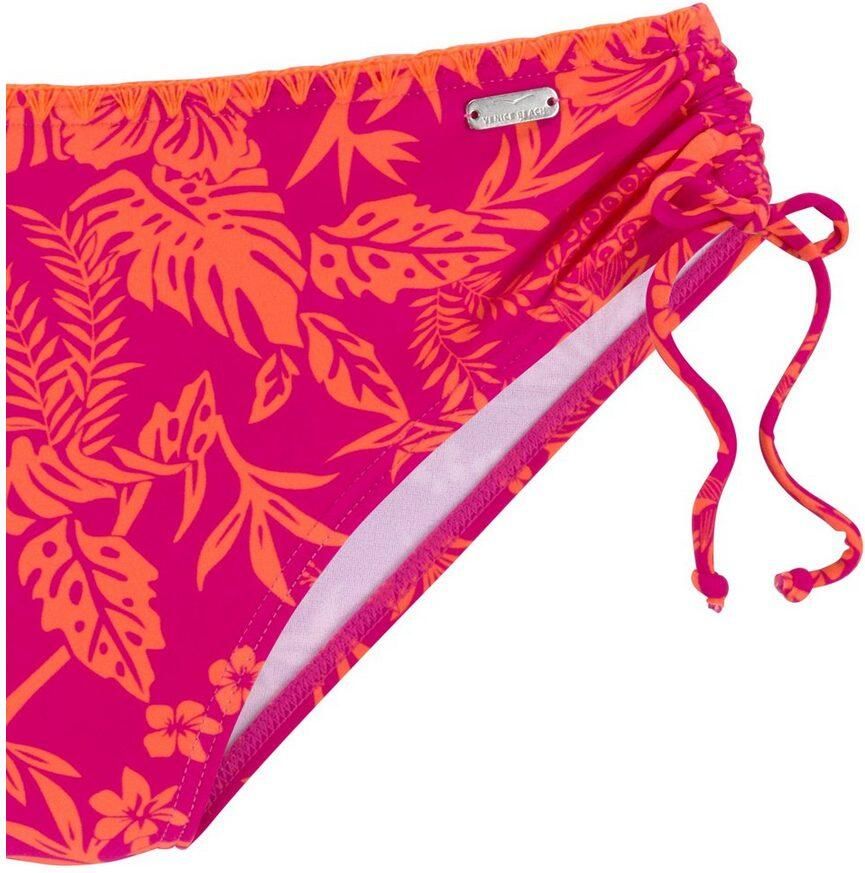 Venice Beach Beugelbikini Kensi zijdelings verstelbaar met moderne print (set)