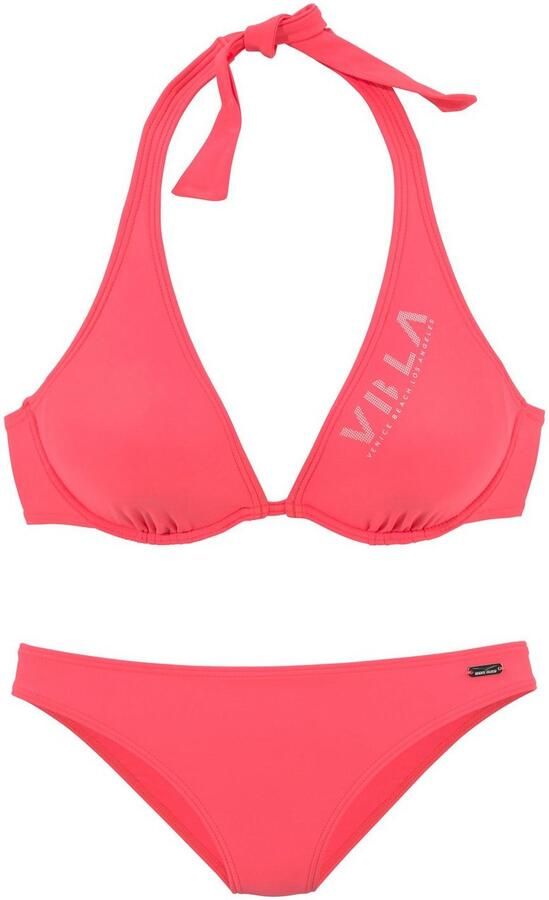 Venice Beach Beugelbikini met contrastkleurig opschrift - Foto 4