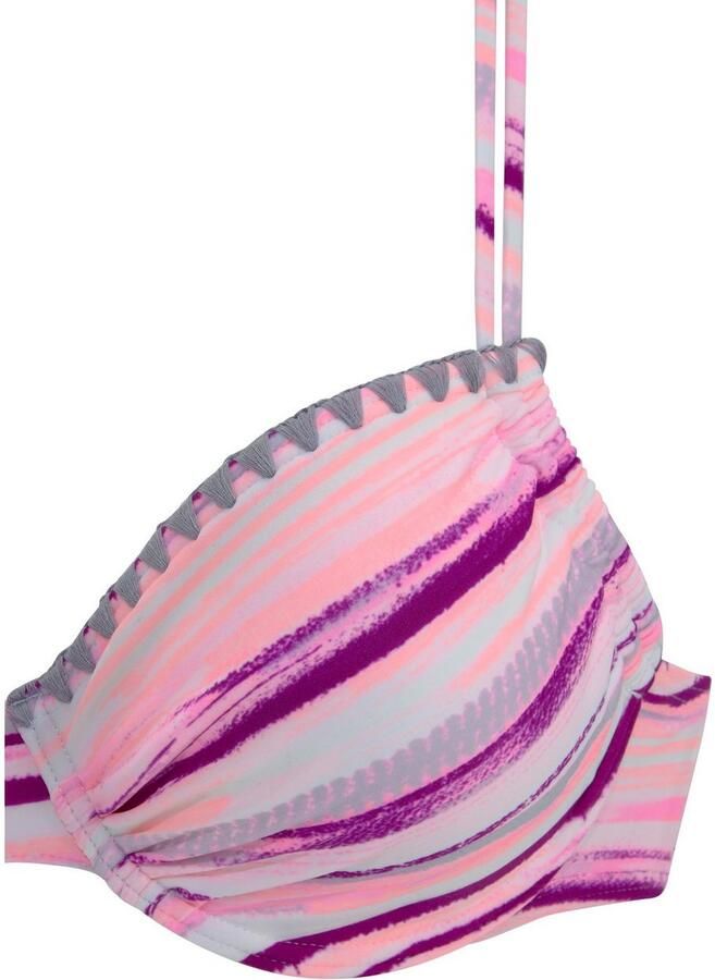 Venice Beach Beugelbikini met gehaakte randen