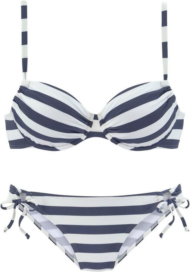 Venice Beach Beugelbikini met geweven strepen - Foto 3