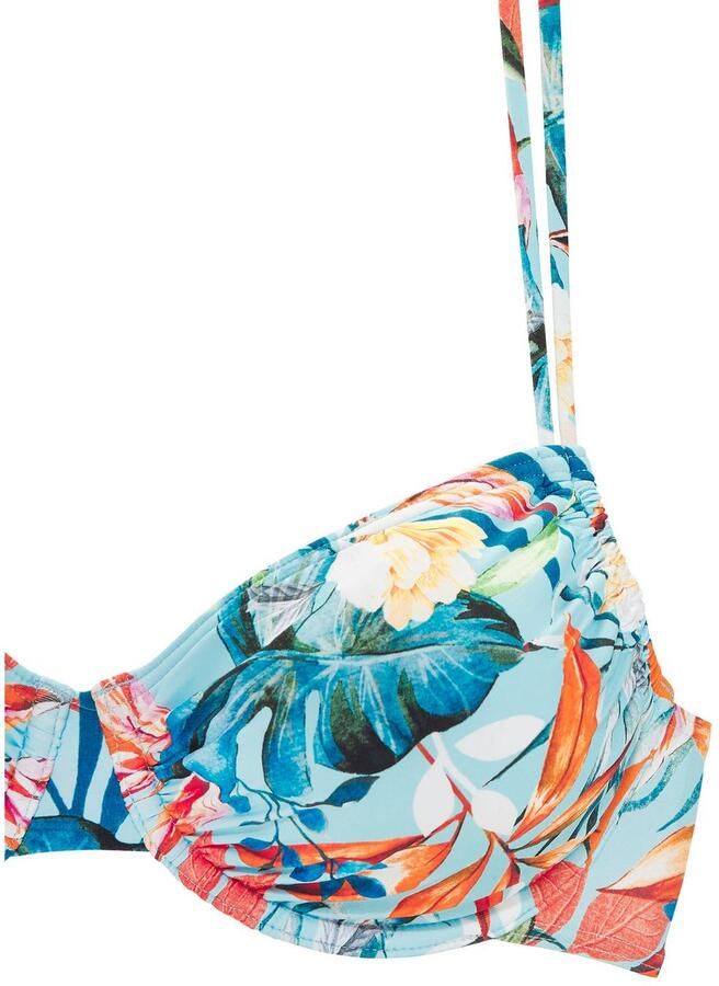 VENICE BEACH Bikinitop met all-over bloemenprint model 'Caru'