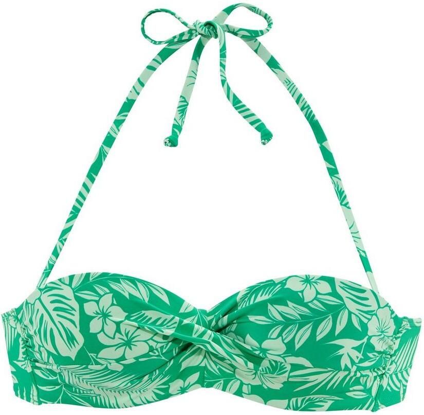 Venice Beach Beugelbikinitop in bandeaumodel Moloka Afneembare bandjes