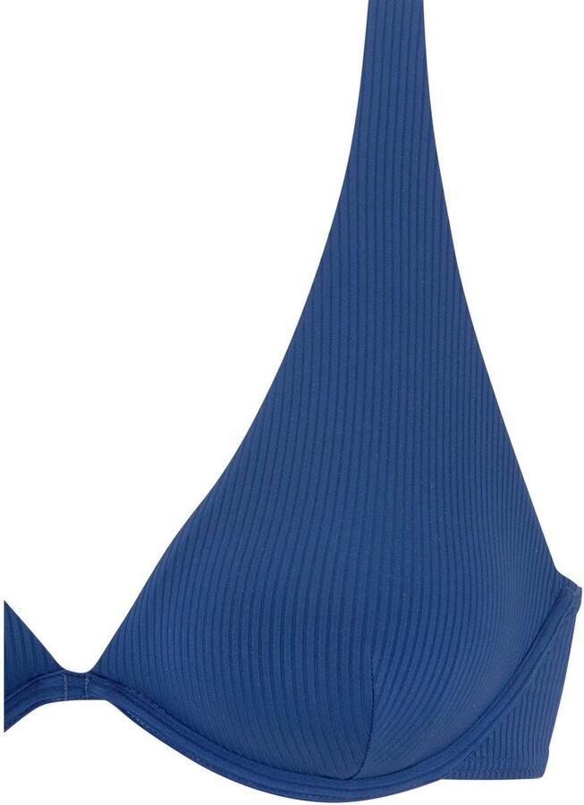 Venice Beach Beugelbikinitop Lucky van geribbelde structuurstof - Foto 3