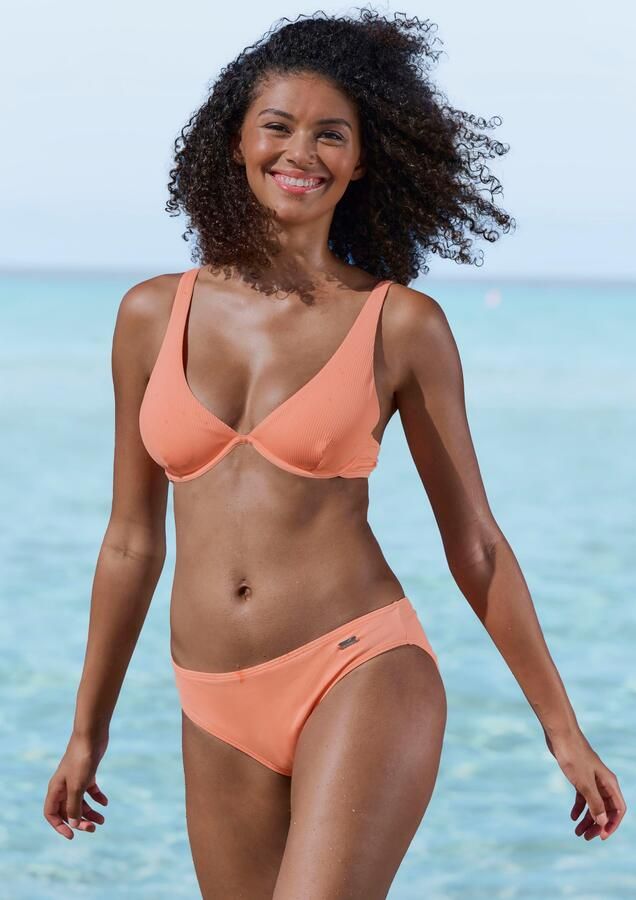 Venice Beach Beugelbikinitop Lucky van geribbelde structuurstof - Foto 4