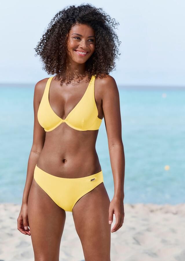 Venice Beach Beugelbikinitop Lucky van geribbelde structuurstof - Foto 4