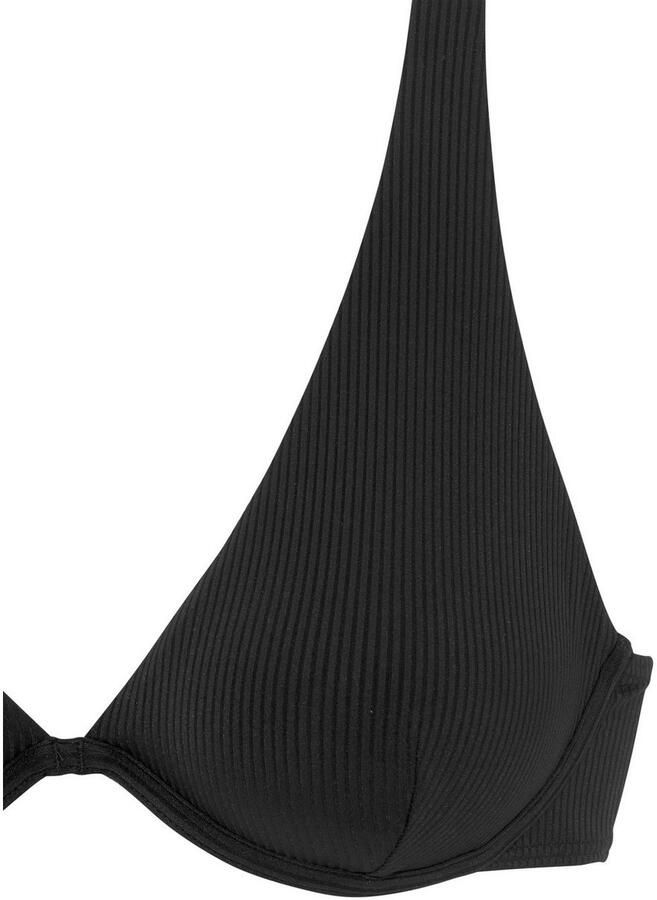 Venice Beach Beugelbikinitop Lucky van geribbelde structuurstof - Foto 2