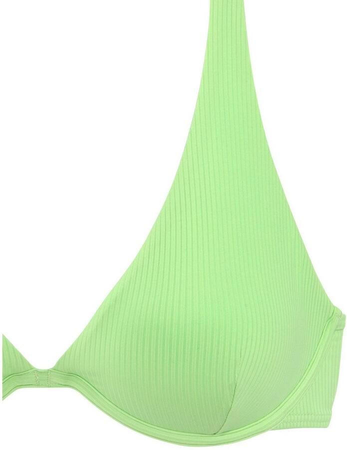 Venice Beach Beugelbikinitop Lucky van geribbelde structuurstof - Foto 2